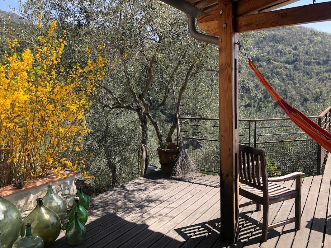 Les Figaires Villa L'Escarene Bagian luar foto