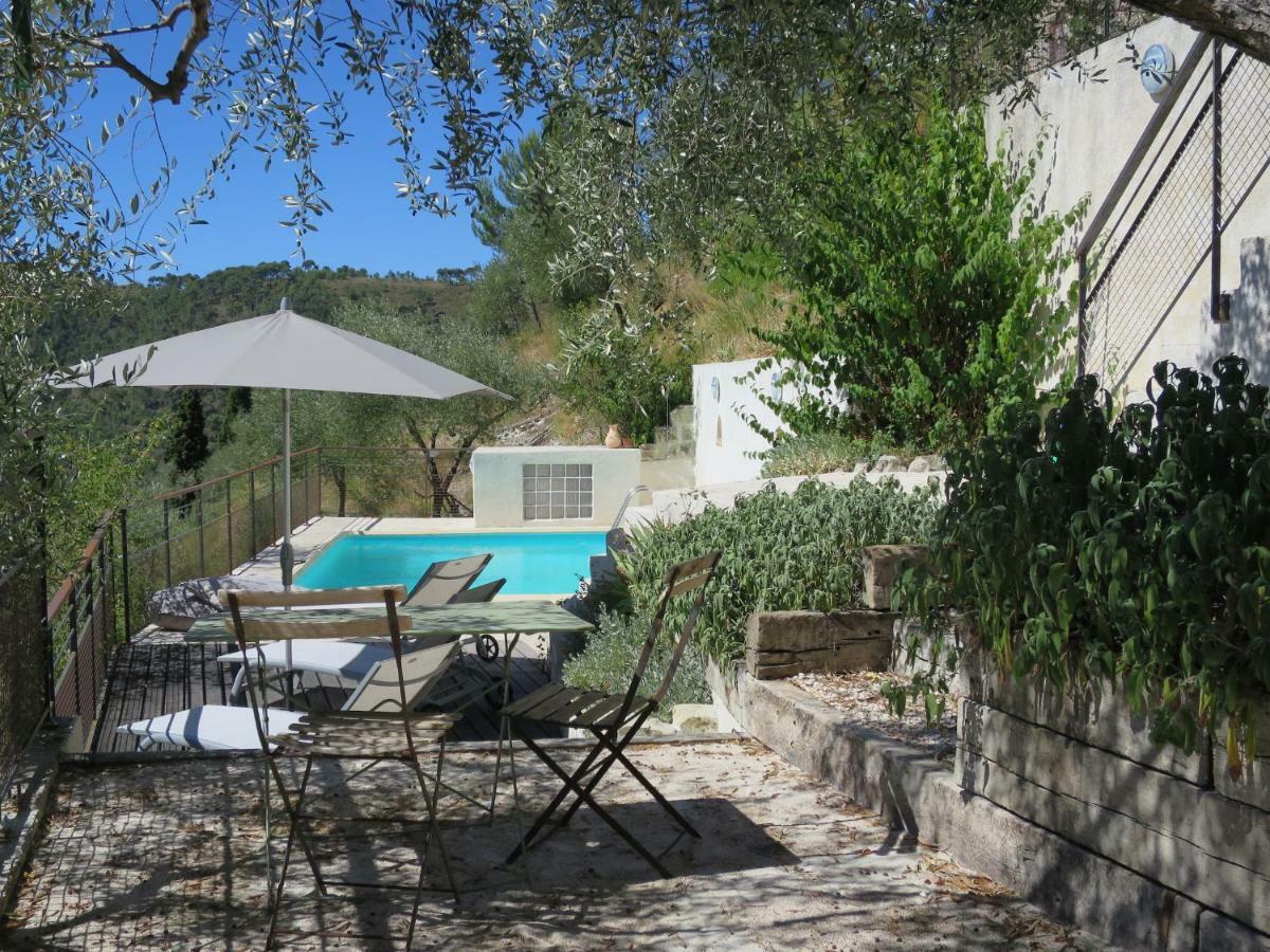 Les Figaires Villa L'Escarene Bagian luar foto