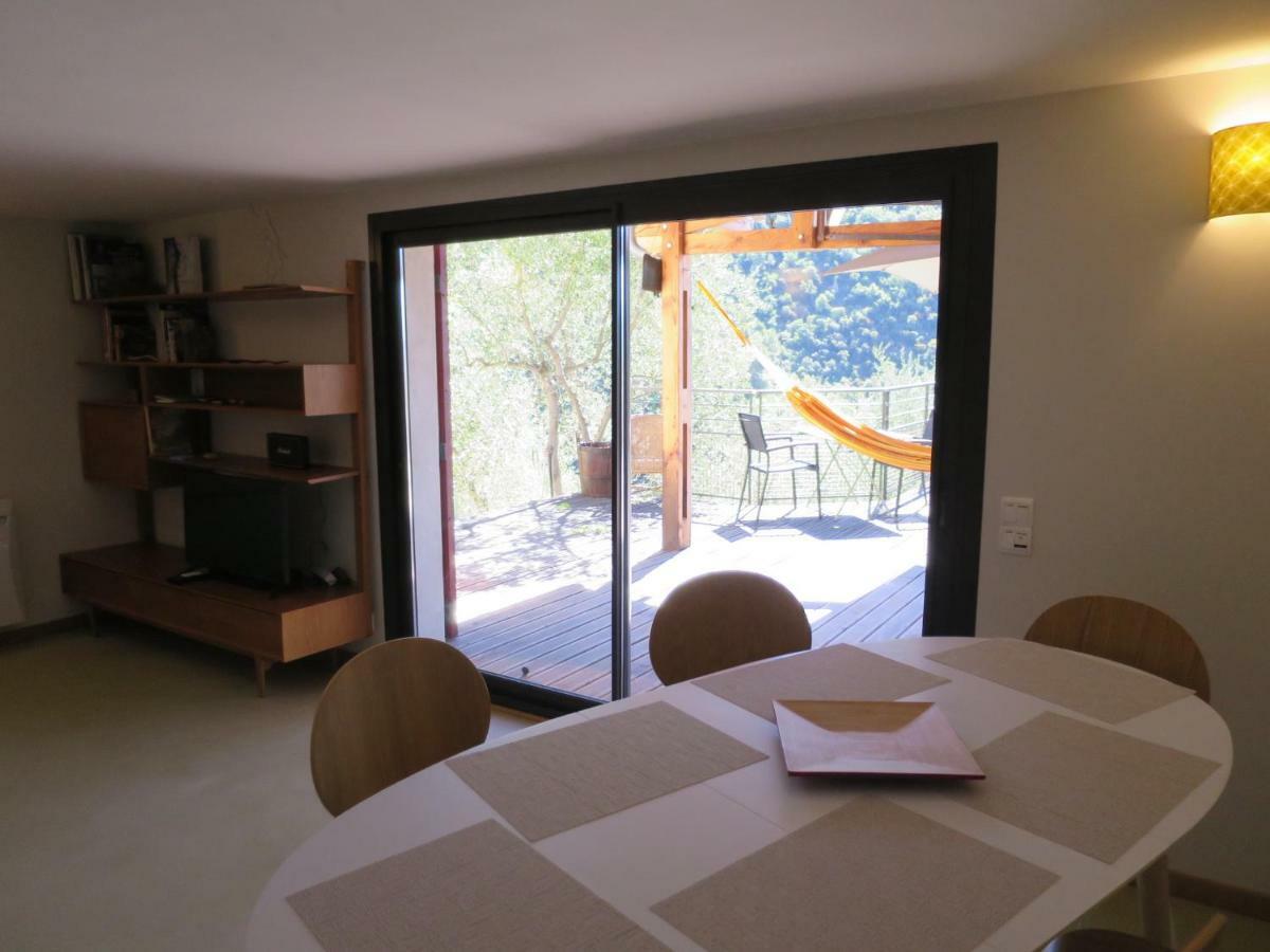 Les Figaires Villa L'Escarene Bagian luar foto